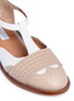 Detail View - Click To Enlarge - GABRIELA HEARST - 'Chilton' colourblock T-strap leather brogues