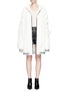 Main View - Click To Enlarge - STRATEAS CARLUCCI - Oversized coated windbreaker jacket