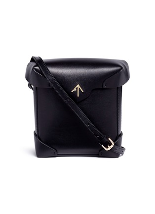 Main View - Click To Enlarge - MANU ATELIER - 'Pristine' mini leather crossbody bag