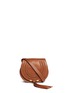 Main View - Click To Enlarge - CHLOÉ - 'Marcie' mini tassel braided leather saddle bag