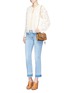 Figure View - Click To Enlarge - CHLOÉ - 'Mily' small leather turnlock flap shoulder bag
