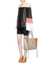 Figure View - Click To Enlarge - CHLOÉ - 'Milo' medium tassel leather tote