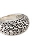 Detail View - Click To Enlarge - JOHN HARDY - Silver chain effect dome ring