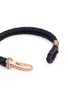 Detail View - Click To Enlarge - JOHN HARDY - Bronze braided leather hook bracelet