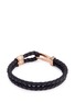 Figure View - Click To Enlarge - JOHN HARDY - Bronze braided leather hook bracelet