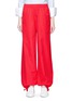 Main View - Click To Enlarge - PORTS 1961 - Tie cuff wide leg poplin pants