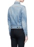Back View - Click To Enlarge - SAINT LAURENT - Stud back denim jacket