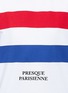 Detail View - Click To Enlarge - ÊTRE CÉCILE - 'Presque Parisians' stripe appliqué cotton T-shirt