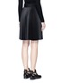 Back View - Click To Enlarge - 3.1 PHILLIP LIM - Belted plissé pleated skirt