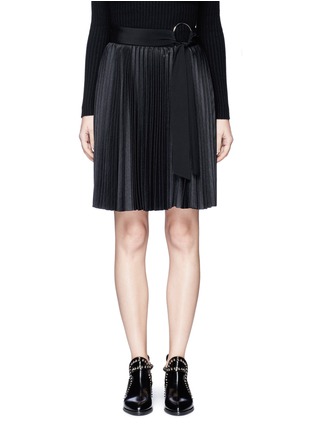 Main View - Click To Enlarge - 3.1 PHILLIP LIM - Belted plissé pleated skirt
