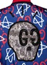 Detail View - Click To Enlarge - GUCCI - 'GucciGhost' skull embellished bomber jacket