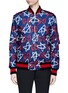 Main View - Click To Enlarge - GUCCI - 'GucciGhost' skull embellished bomber jacket