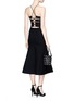 Figure View - Click To Enlarge - ALEXANDER WANG - Cutout lace back knit dress