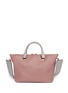 Back View - Click To Enlarge - CHLOÉ - 'Baylee' small leather tote