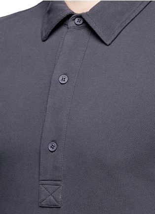 Detail View - Click To Enlarge - ORLEBAR BROWN - 'Sebastian' cotton piqué polo shirt