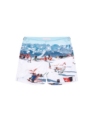 Main View - Click To Enlarge - ORLEBAR BROWN - 'Bulldog Hulton Getty' skier print swim shorts