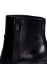 Detail View - Click To Enlarge - MICHAEL KORS - 'Sabrina' chain heel leather ankle boots