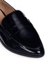 Detail View - Click To Enlarge - MICHAEL KORS - 'Connor' patent leather loafers
