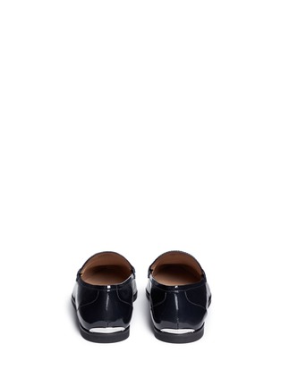 Back View - Click To Enlarge - MICHAEL KORS - 'Connor' patent leather loafers