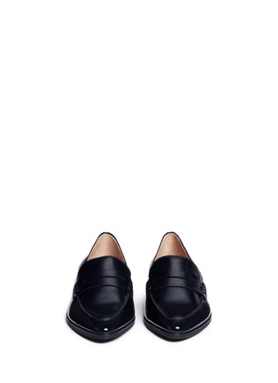 Front View - Click To Enlarge - MICHAEL KORS - 'Connor' patent leather loafers