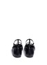 Back View - Click To Enlarge - MICHAEL KORS - 'Marta' caged buckle strap leather flats
