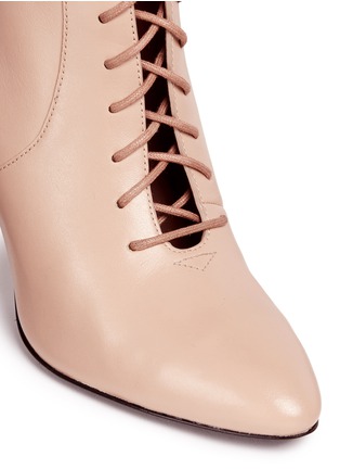 Detail View - Click To Enlarge - OPENING CEREMONY - 'Mirzam' lace-up leather boots
