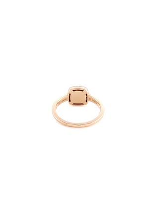 Figure View - Click To Enlarge - FRED - 'Pain de sucre' diamond amethyst 18k rose gold small ring