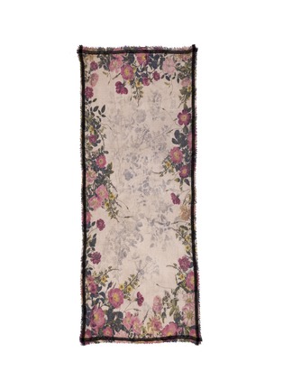 Main View - Click To Enlarge - FALIERO SARTI - Floral print wool-silk-cotton scarf