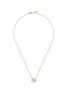 Main View - Click To Enlarge - FRED - 'Pain de Sucre' diamond pink quartz 18k rose gold pendant necklace