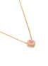 Figure View - Click To Enlarge - FRED - 'Pain de Sucre' diamond pink quartz 18k rose gold pendant necklace