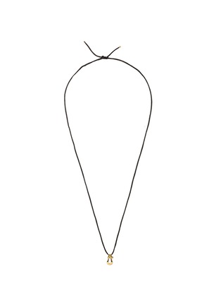 Main View - Click To Enlarge - FRED - 'Force 10' 18k yellow gold small pendant necklace