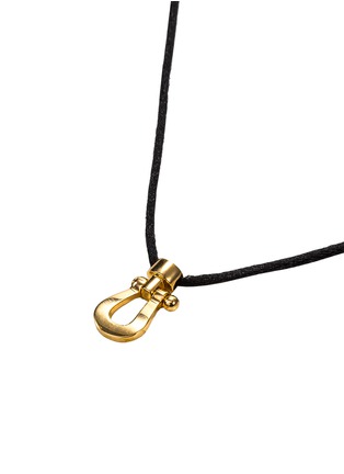 Figure View - Click To Enlarge - FRED - 'Force 10' 18k yellow gold small pendant necklace