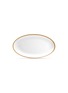 Main View - Click To Enlarge - L'OBJET - Soie Tressée large oval platter – Gold