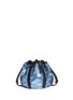 Back View - Click To Enlarge - SEE BY CHLOÉ - 'Vicki' metallic sequin bucket bag