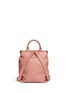 Back View - Click To Enlarge - SEE BY CHLOÉ - 'Lizzie' leather backpack