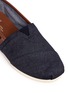 Detail View - Click To Enlarge - 90294 - 'Classic' leather trim denim slip-ons