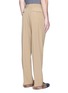 Back View - Click To Enlarge - GUCCI - Wide leg wool pants