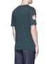 Back View - Click To Enlarge - GUCCI - Snake embroidery flower print T-shirt