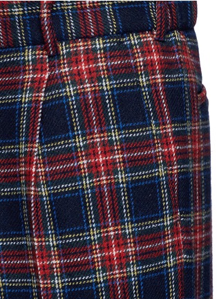 Detail View - Click To Enlarge - GUCCI - Tartan plaid pyjama pants