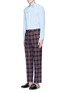 Figure View - Click To Enlarge - GUCCI - Tartan plaid pyjama pants