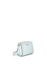 Front View - Click To Enlarge - MICHAEL KORS - 'Selma Stud' mini saffiano leather messenger bag