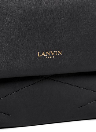 Detail View - Click To Enlarge - LANVIN - 'Mini Sugar' quilted leather flap bag