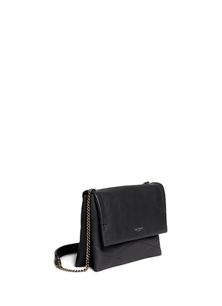 Front View - Click To Enlarge - LANVIN - 'Mini Sugar' quilted leather flap bag