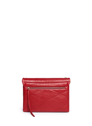 Back View - Click To Enlarge - LANVIN - 'Sugar' medium quilted leather shoulder bag