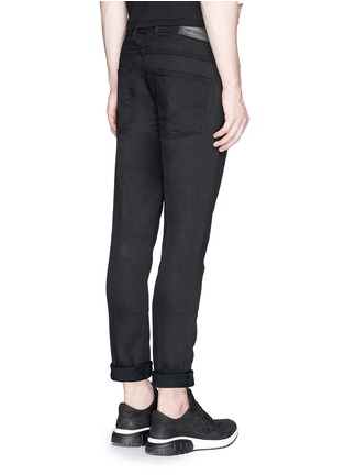 Back View - Click To Enlarge - NEIL BARRETT - Stretch denim skinny jeans