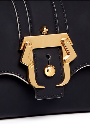 Detail View - Click To Enlarge - PAULA CADEMARTORI - 'Kate' mini rubberised leather chain bag
