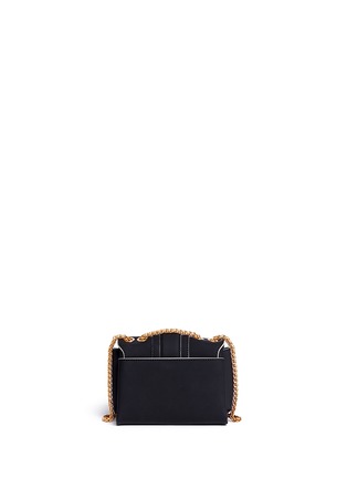 Back View - Click To Enlarge - PAULA CADEMARTORI - 'Kate' mini rubberised leather chain bag