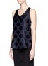 Front View - Click To Enlarge - RAG & BONE - 'Teddy' polka dot twill tank top