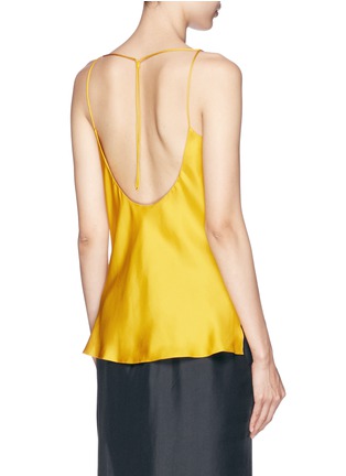 Back View - Click To Enlarge - RAG & BONE - 'Cove' silk faille camisole top