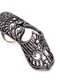 Detail View - Click To Enlarge - AISHWARYA - Diamond cut out full finger ring